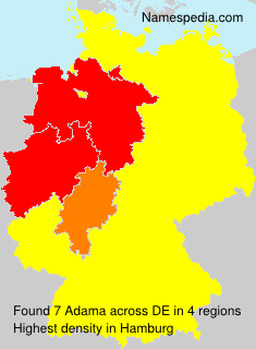 Surname Adama in Germany Surname Adama in Germany