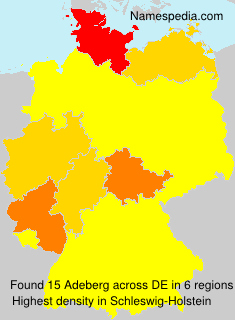 Surname Adeberg in Germany Surname Adeberg in Germany