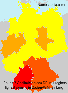 Surname Adelheid in Germany Surname Adelheid in Germany