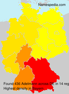 Surname Adelmann in Germany Surname Adelmann in Germany