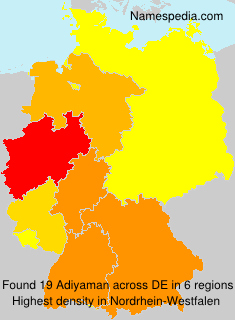 Surname Adiyaman in Germany Surname Adiyaman in Germany