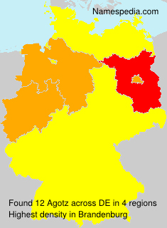 Surname Agotz in Germany Surname Agotz in Germany