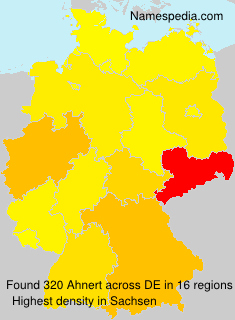 Surname Ahnert in Germany Surname Ahnert in Germany