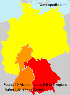 Surname Aichler in Germany Surname Aichler in Germany