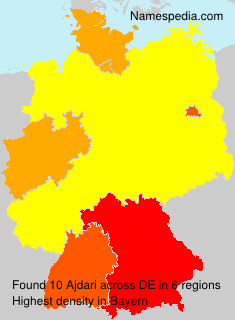 Surname Ajdari in Germany Surname Ajdari in Germany