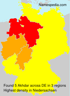 Surname Akhdar in Germany Surname Akhdar in Germany