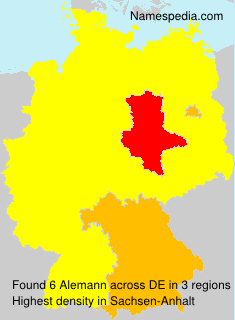 Surname Alemann in Germany Surname Alemann in Germany