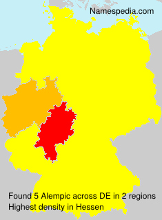 Surname Alempic in Germany Surname Alempic in Germany