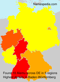 Surname Alemu in Germany Surname Alemu in Germany