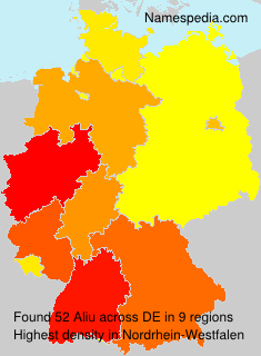 Surname Aliu in Germany Surname Aliu in Germany