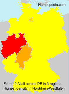 Surname Allali in Germany Surname Allali in Germany