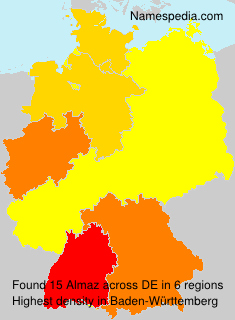 Surname Almaz in Germany Surname Almaz in Germany