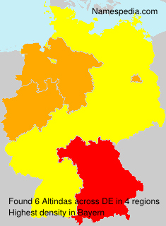 Surname Altindas in Germany Surname Altindas in Germany