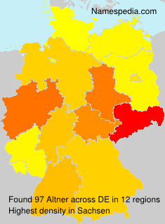 Surname Altner in Germany Surname Altner in Germany