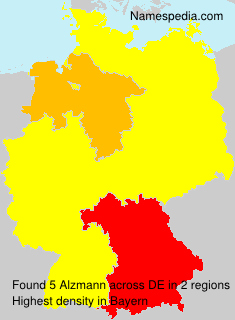 Surname Alzmann in Germany Surname Alzmann in Germany