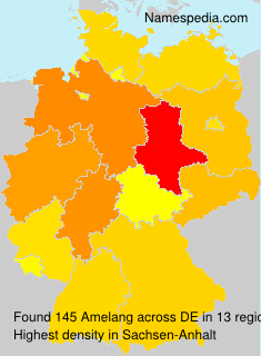 Surname Amelang in Germany Surname Amelang in Germany