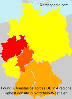 Surname Anastasios in Germany Surname Anastasios in Germany