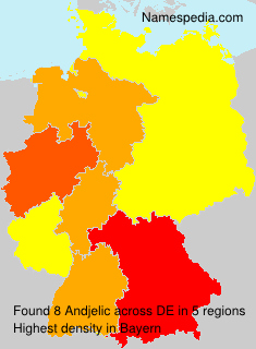 Surname Andjelic in Germany Surname Andjelic in Germany