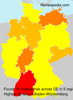 Surname Andraschek in Germany Surname Andraschek in Germany