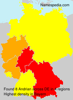Surname Andrian in Germany Surname Andrian in Germany