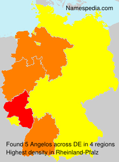 Surname Angelos in Germany Surname Angelos in Germany