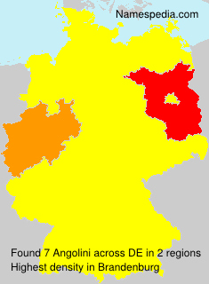 Surname Angolini in Germany Surname Angolini in Germany