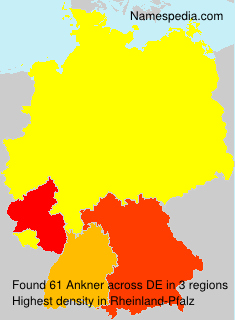 Surname Ankner in Germany Surname Ankner in Germany