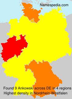 Surname Ankowski in Germany Surname Ankowski in Germany