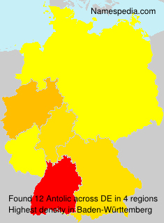 Surname Antolic in Germany Surname Antolic in Germany
