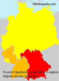 Surname Apollonio in Germany Surname Apollonio in Germany