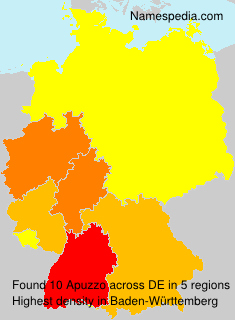 Surname Apuzzo in Germany Surname Apuzzo in Germany