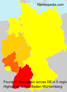 Surname Arambasic in Germany Surname Arambasic in Germany
