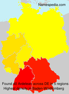 Surname Ardelean in Germany Surname Ardelean in Germany