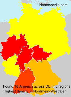 Surname Arnreich in Germany Surname Arnreich in Germany
