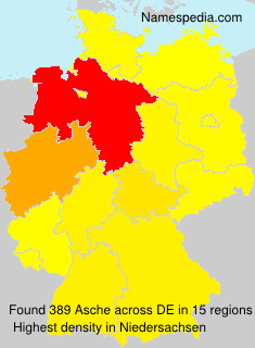 Surname Asche in Germany Surname Asche in Germany