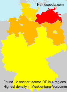 Surname Aschert in Germany Surname Aschert in Germany