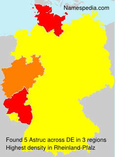 Surname Astruc in Germany Surname Astruc in Germany