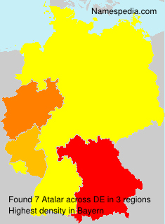 Surname Atalar in Germany Surname Atalar in Germany
