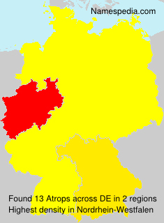 Surname Atrops in Germany