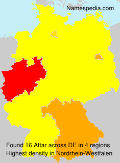 Surname Attar in Germany Surname Attar in Germany