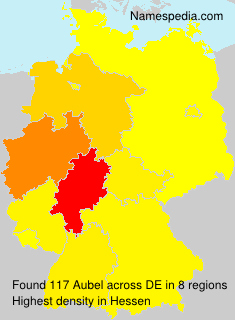 Surname Aubel in Germany Surname Aubel in Germany