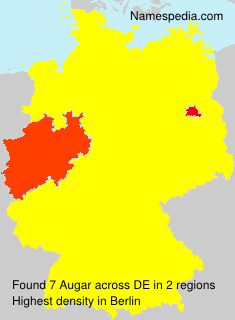 Surname Augar in Germany Surname Augar in Germany