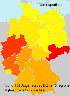 Surname Augst in Germany Surname Augst in Germany