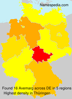 Surname Avemarg in Germany Surname Avemarg in Germany