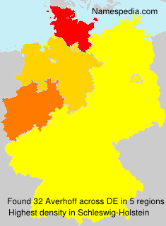 Surname Averhoff in Germany Surname Averhoff in Germany