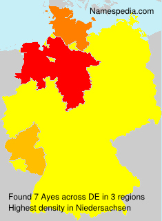Surname Ayes in Germany Surname Ayes in Germany