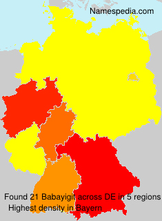 Surname Babayigit in Germany Surname Babayigit in Germany