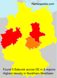 Surname Baburek in Germany Surname Baburek in Germany