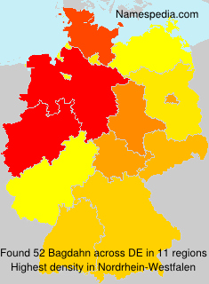 Surname Bagdahn in Germany Surname Bagdahn in Germany