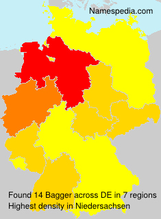 Surname Bagger in Germany Surname Bagger in Germany